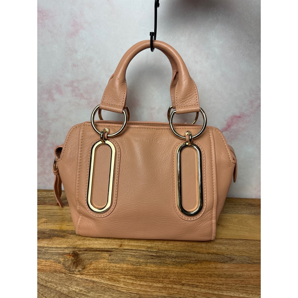See by Chloé "Paige" Small Leather Satchel Handbag
